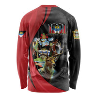 Antigua And Barbuda 1981 Long Sleeve Shirt Happy Independence Day - Wonder Print Shop