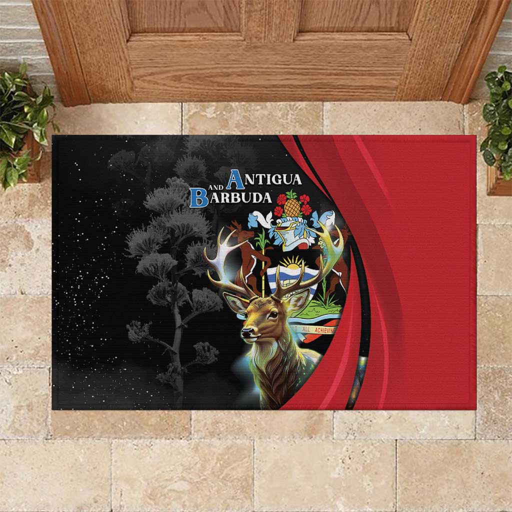 Antigua And Barbuda 1981 Rubber Doormat Happy Independence Day - Wonder Print Shop
