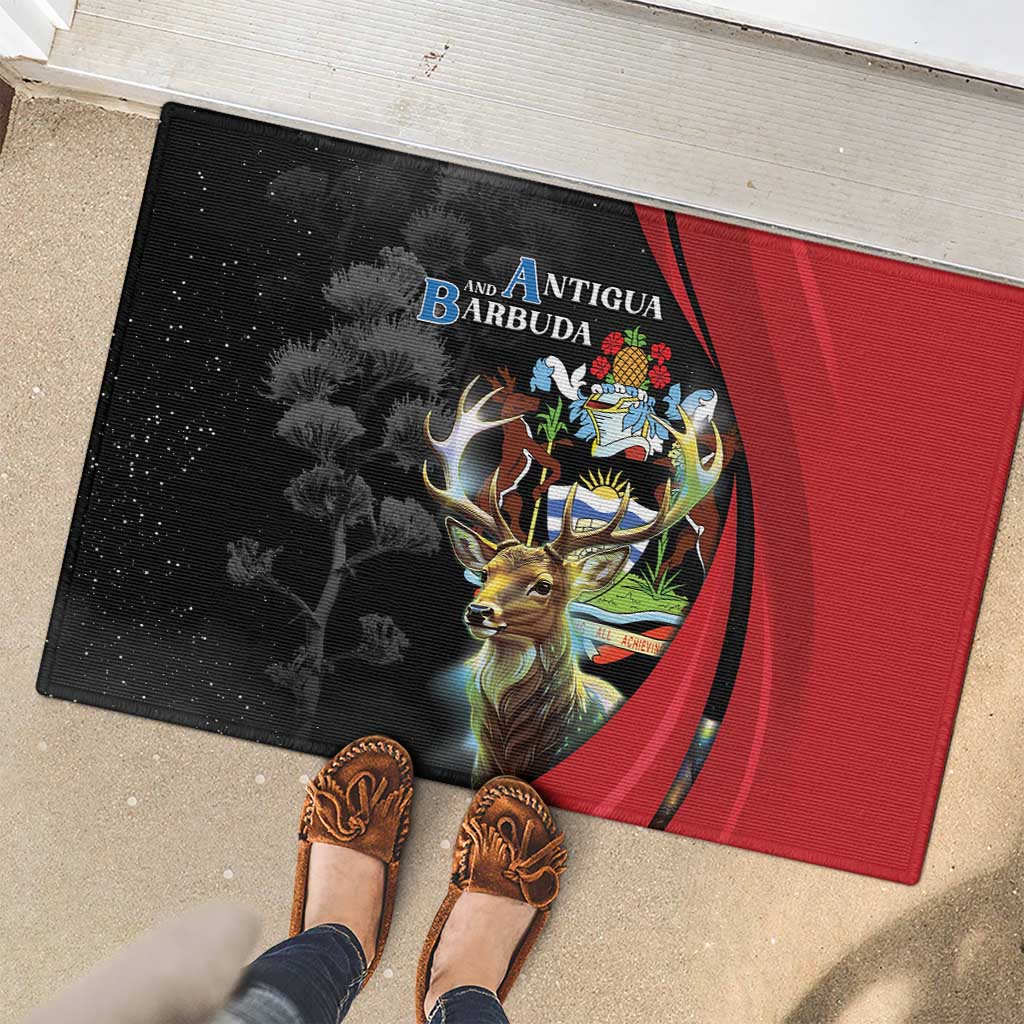 Antigua And Barbuda 1981 Rubber Doormat Happy Independence Day - Wonder Print Shop