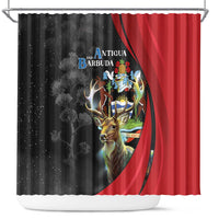 Antigua And Barbuda 1981 Shower Curtain Happy Independence Day - Wonder Print Shop