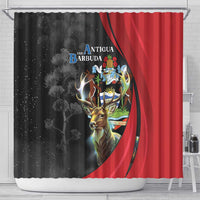 Antigua And Barbuda 1981 Shower Curtain Happy Independence Day - Wonder Print Shop