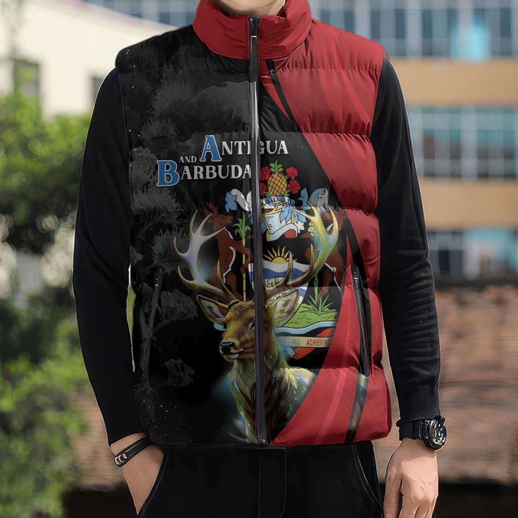 Antigua And Barbuda 1981 Sleeveless Puffer Jacket Happy Independence Day - Wonder Print Shop