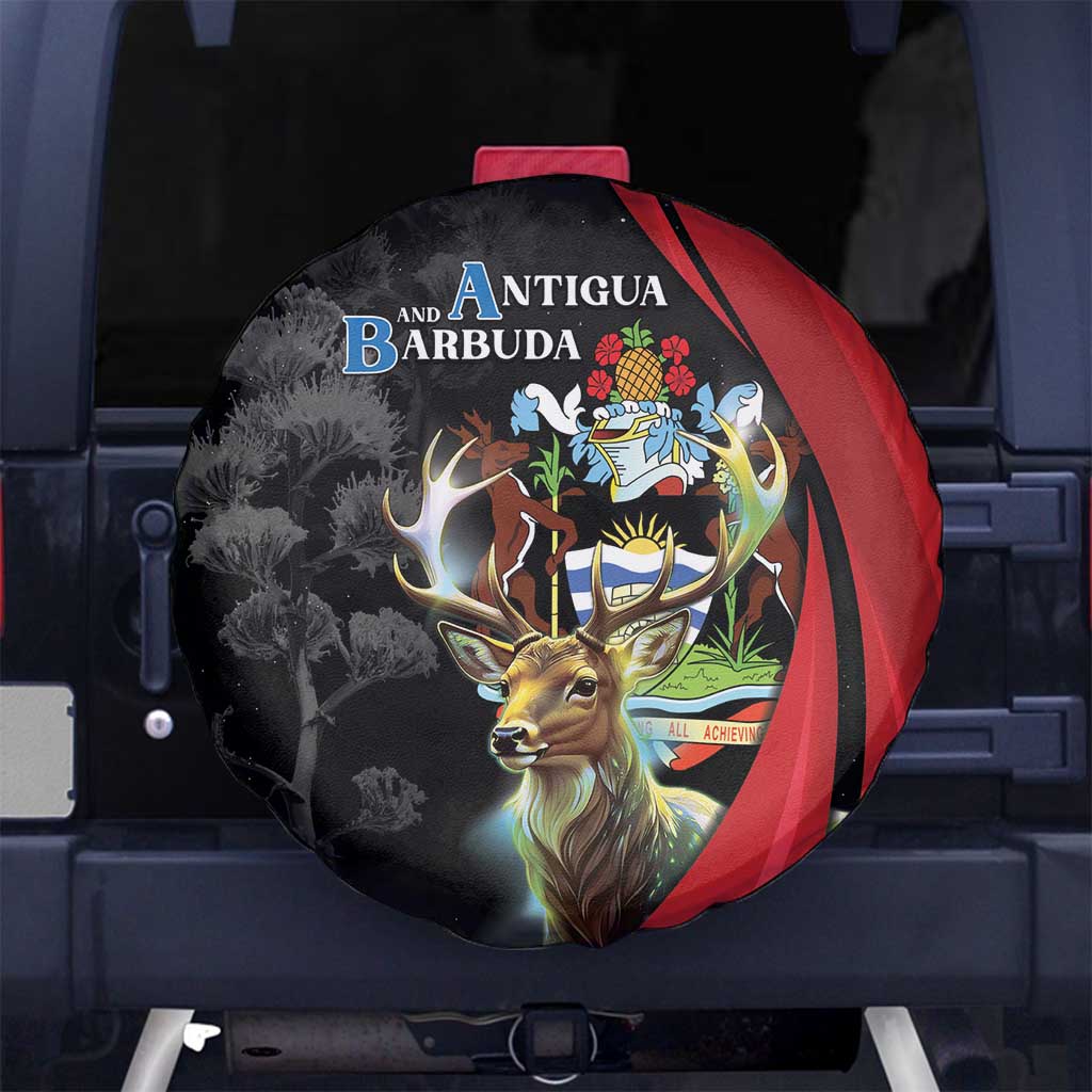 Antigua And Barbuda 1981 Spare Tire Cover Happy Independence Day - Wonder Print Shop