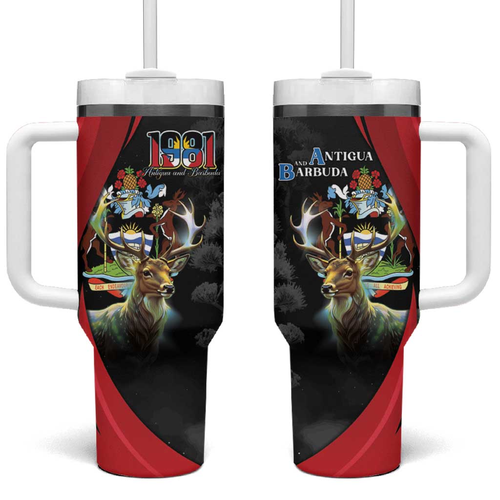 Antigua And Barbuda 1981 Tumbler With Handle Happy Independence Day - Wonder Print Shop