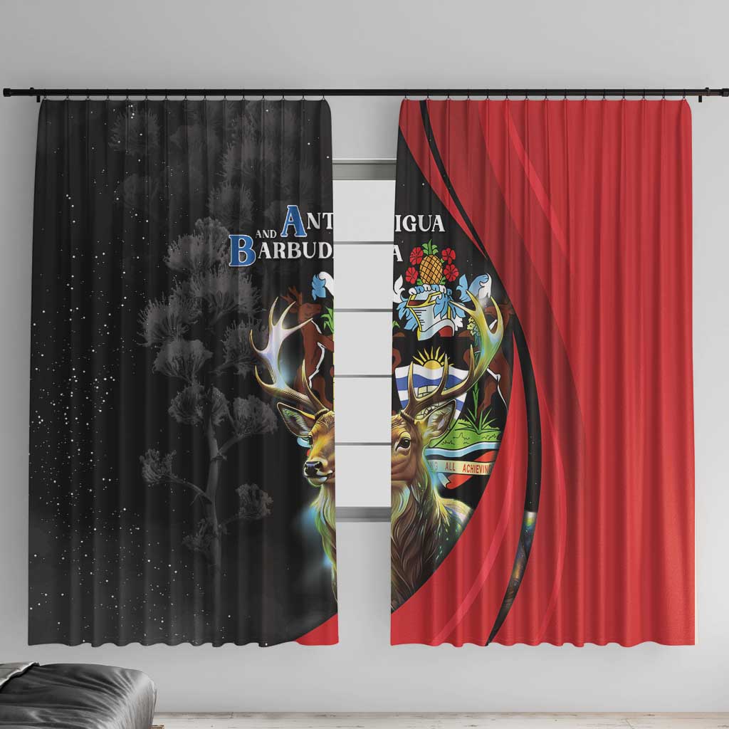 Antigua And Barbuda 1981 Window Curtain Happy Independence Day - Wonder Print Shop