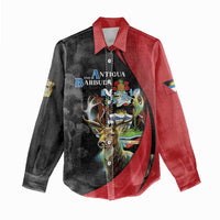 Antigua And Barbuda 1981 Women Casual Shirt Happy Independence Day - Wonder Print Shop