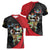 Antigua And Barbuda 1981 Women V-Neck T-Shirt Happy Independence Day - Wonder Print Shop