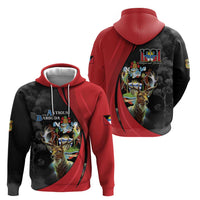 Antigua And Barbuda 1981 Zip Hoodie Happy Independence Day - Wonder Print Shop
