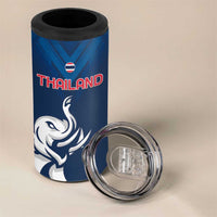 Custom Thailand Football 4 in 1 Can Cooler Tumbler Go Champions - Wonder Print Shop
