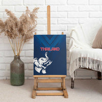 Thailand Football Canvas Wall Art Go Champions - Wonder Print Shop