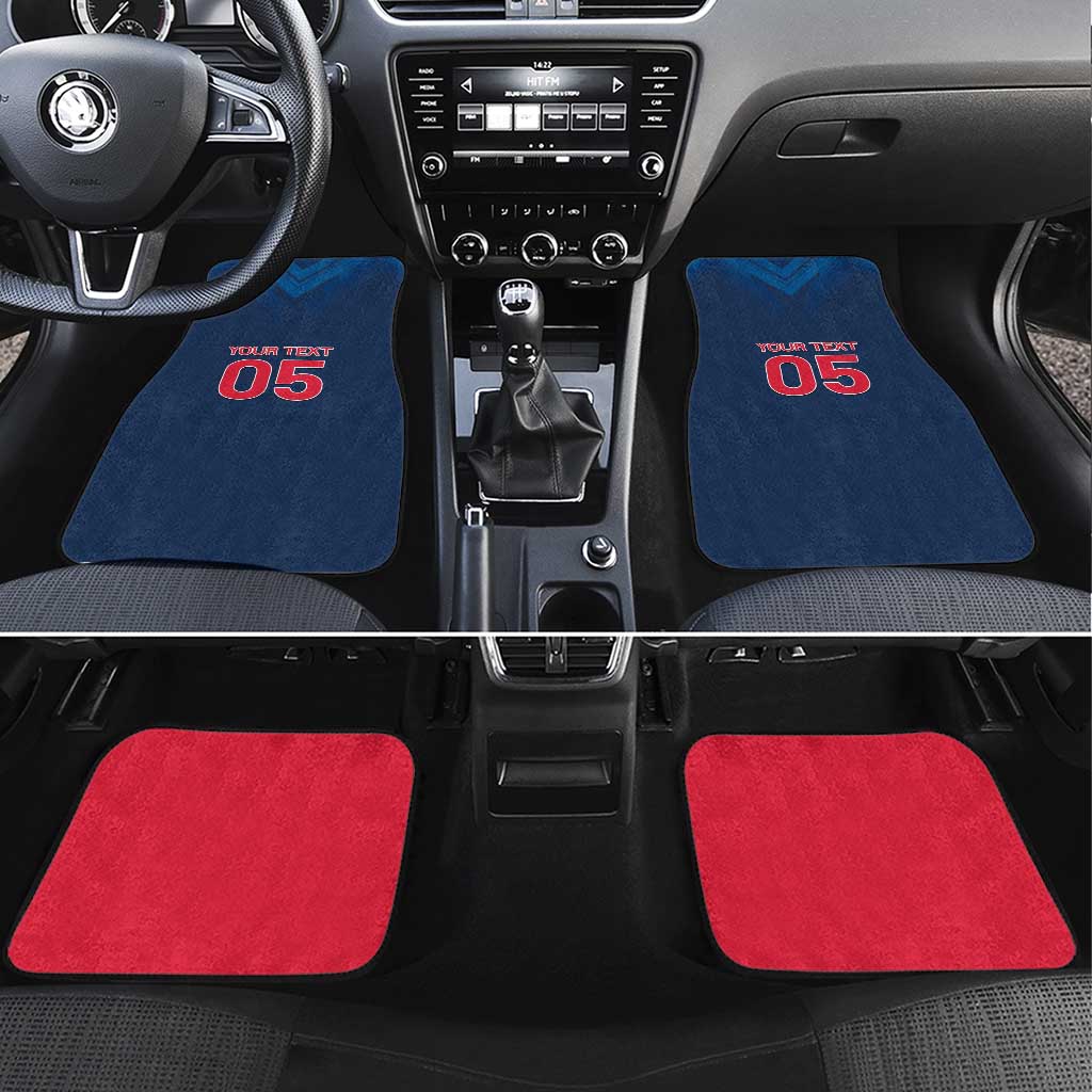 Custom Thailand Football Car Mats Go Champions - Wonder Print Shop