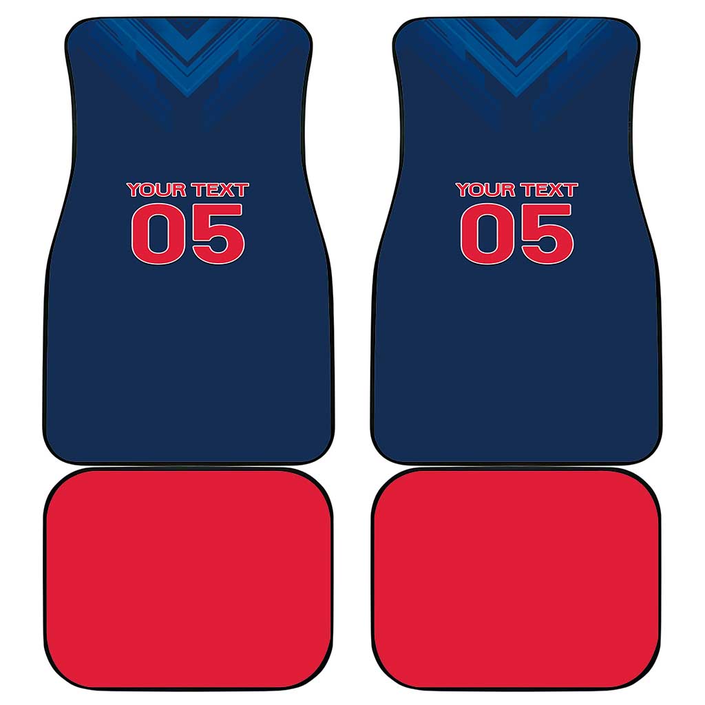 Custom Thailand Football Car Mats Go Champions - Wonder Print Shop