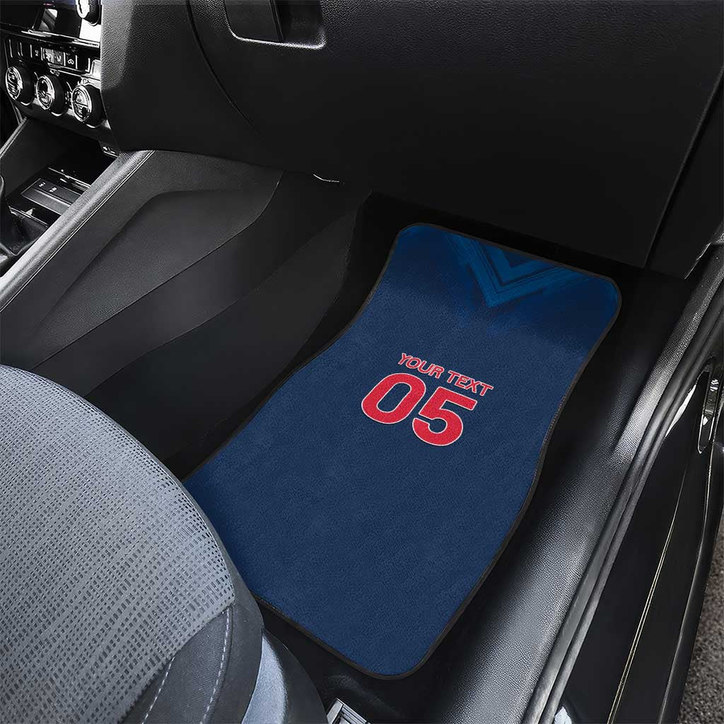 Custom Thailand Football Car Mats Go Champions - Wonder Print Shop