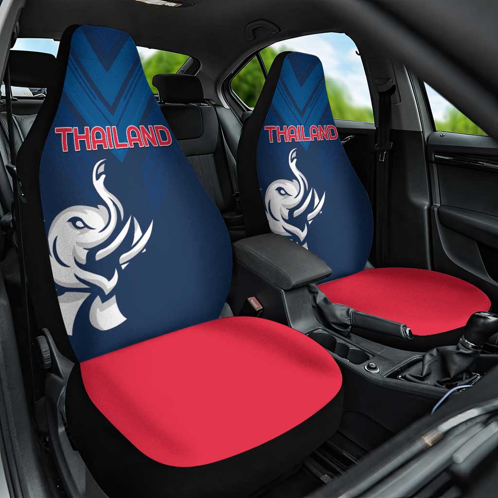 Thailand Football Car Seat Cover Go Champions - Wonder Print Shop