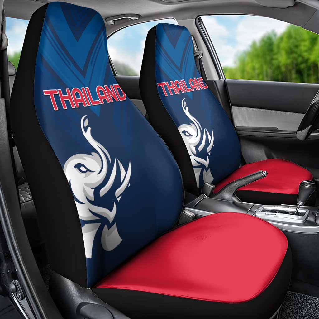 Thailand Football Car Seat Cover Go Champions - Wonder Print Shop