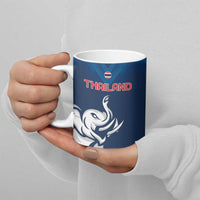 Custom Thailand Football Ceramic Mug Go Champions - Wonder Print Shop