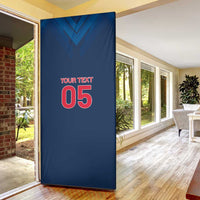 Custom Thailand Football Door Cover Go Champions - Wonder Print Shop