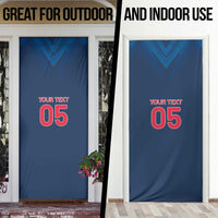Custom Thailand Football Door Cover Go Champions - Wonder Print Shop