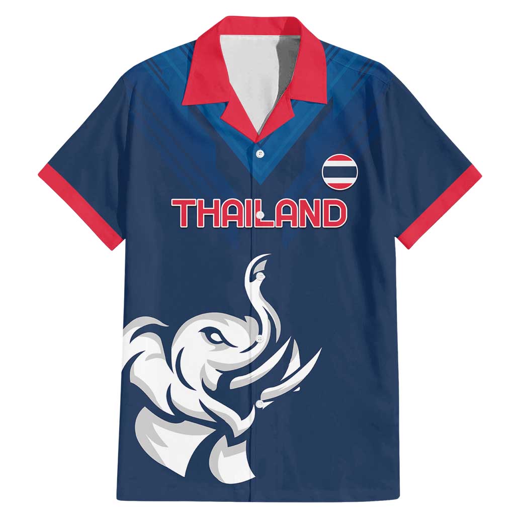 Custom Thailand Football Family Matching Mermaid Dress and Hawaiian Shirt Go Champions - Wonder Print Shop
