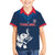 Custom Thailand Football Family Matching Short Sleeve Bodycon Dress and Hawaiian Shirt Go Champions - Wonder Print Shop
