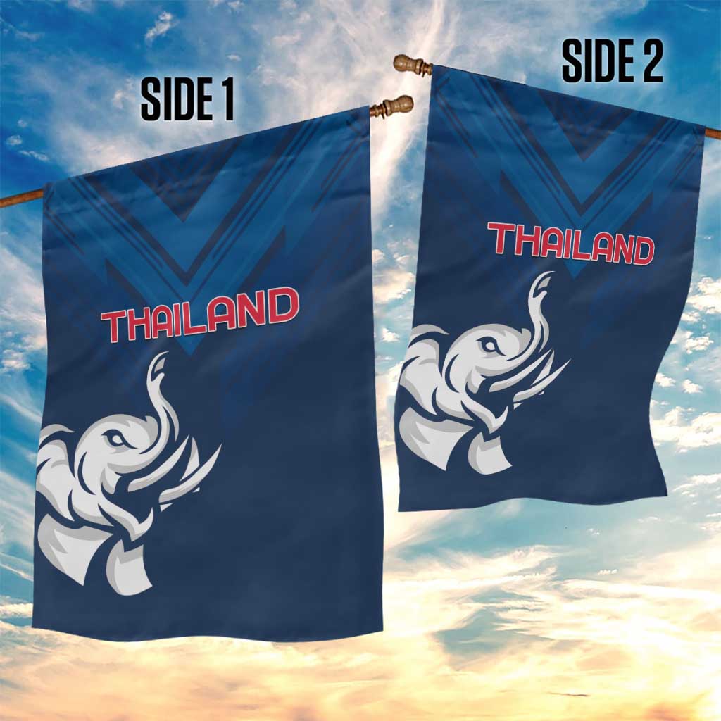 Thailand Football Garden Flag Go Champions - Wonder Print Shop
