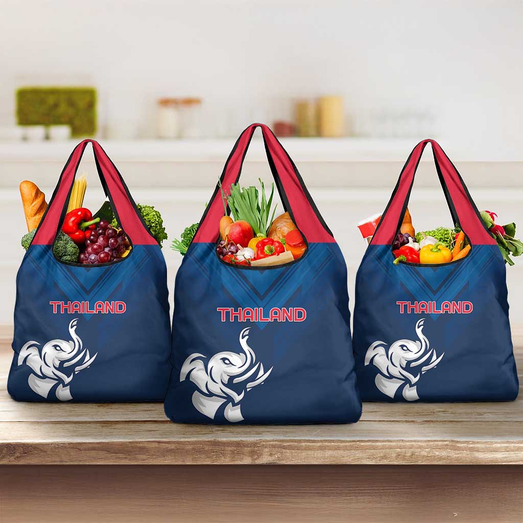 Thailand Football Grocery Bag Go Champions - Wonder Print Shop