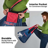 Thailand Football Grocery Bag Go Champions - Wonder Print Shop