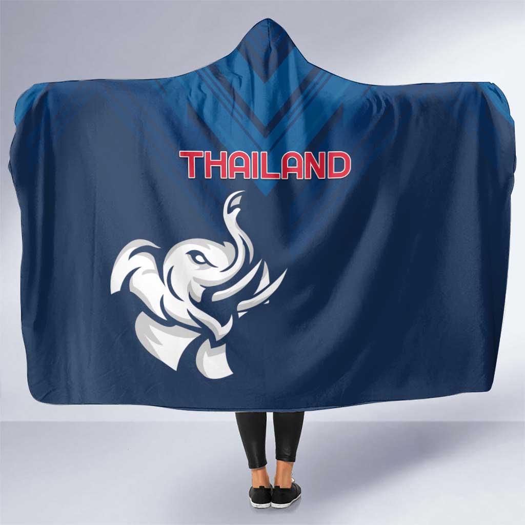 Thailand Football Hooded Blanket Go Champions - Wonder Print Shop