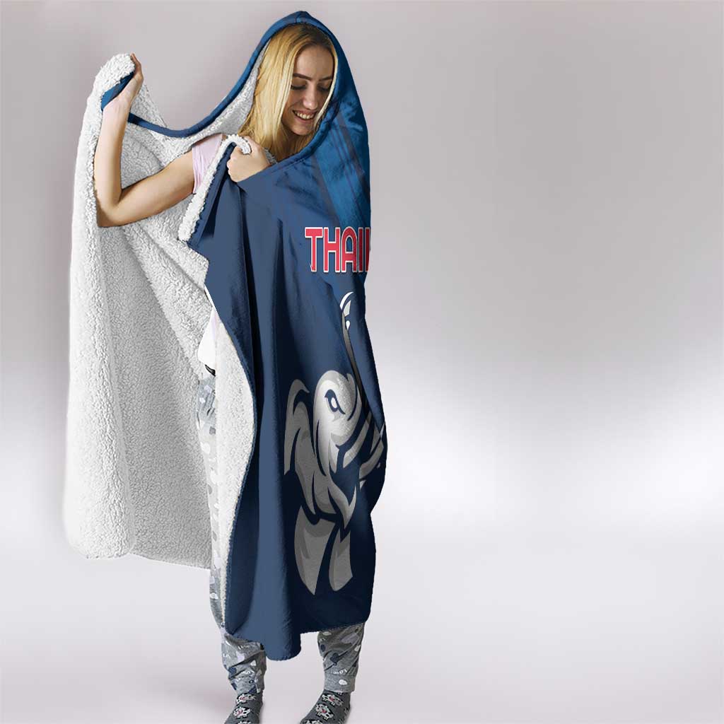 Thailand Football Hooded Blanket Go Champions - Wonder Print Shop