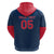 Custom Thailand Football Hoodie Go Champions - Wonder Print Shop