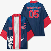 Custom Thailand Football Kimono Go Champions - Wonder Print Shop