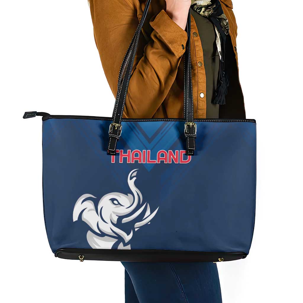 Thailand Football Leather Tote Bag Go Champions - Wonder Print Shop
