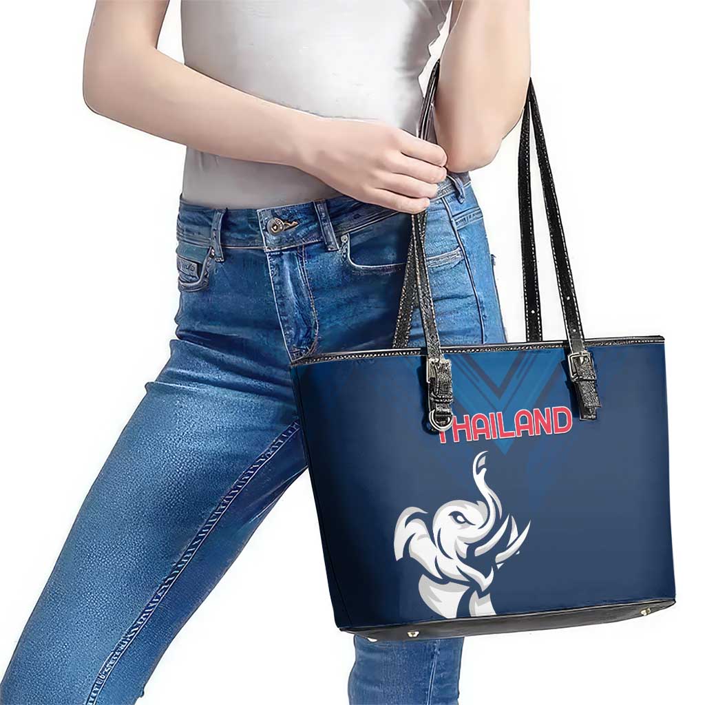 Thailand Football Leather Tote Bag Go Champions - Wonder Print Shop