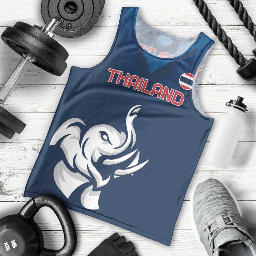 Custom Thailand Football Men Tank Top Go Champions - Wonder Print Shop