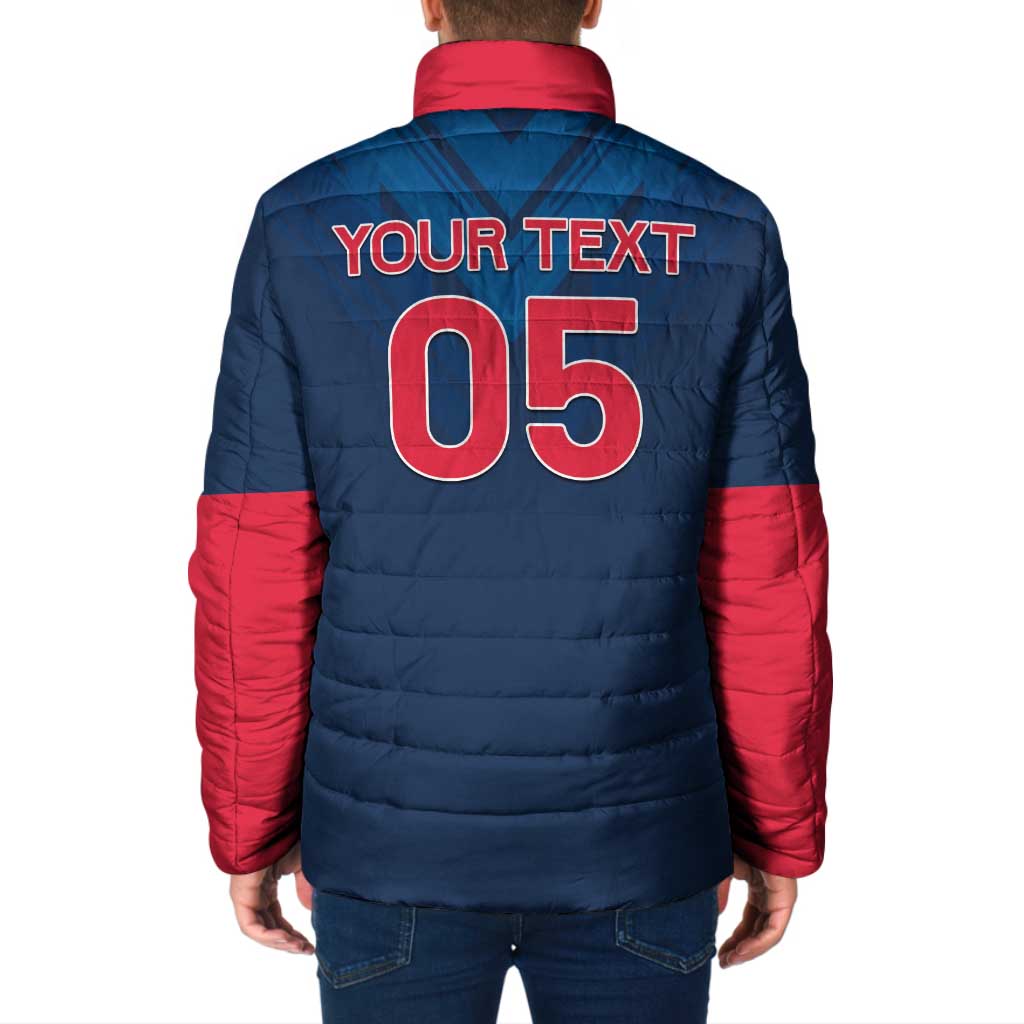 Custom Thailand Football Padded Jacket Go Champions - Wonder Print Shop
