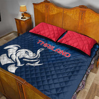 Thailand Football Quilt Bed Set Go Champions - Wonder Print Shop