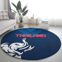 Thailand Football Round Carpet Go Champions - Wonder Print Shop