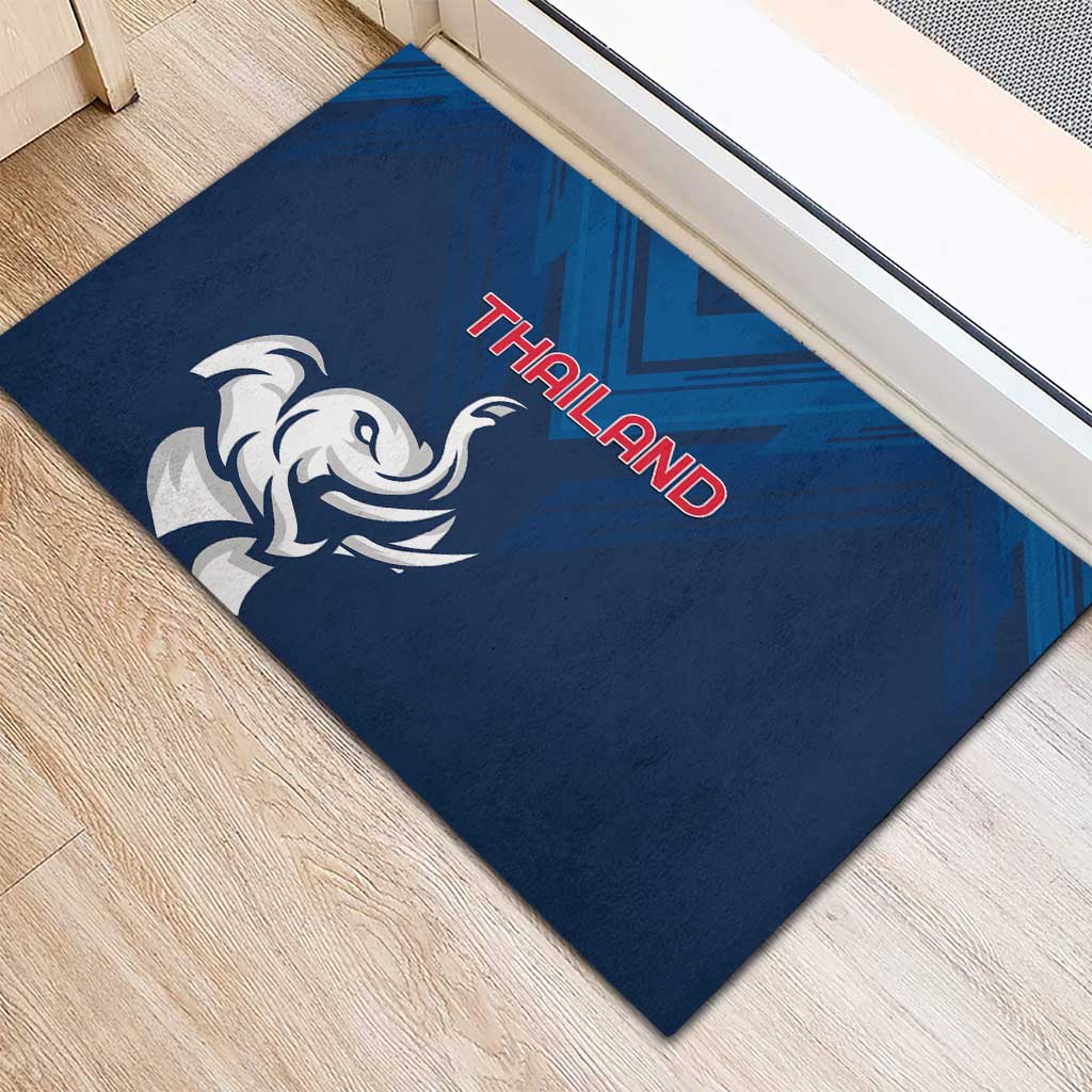 Thailand Football Rubber Doormat Go Champions - Wonder Print Shop