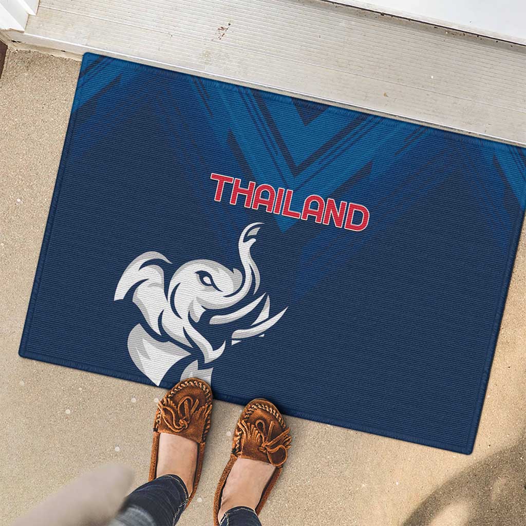 Thailand Football Rubber Doormat Go Champions - Wonder Print Shop