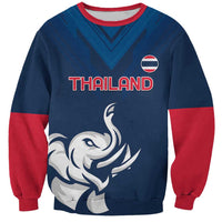 Custom Thailand Football Sweatshirt Go Champions - Wonder Print Shop