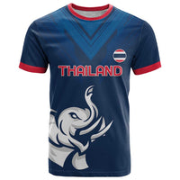 Custom Thailand Football T Shirt Go Champions - Wonder Print Shop
