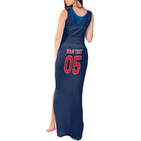 Custom Thailand Football Tank Maxi Dress Go Champions - Wonder Print Shop