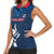 Custom Thailand Football Women Sleeveless Polo Shirt Go Champions - Wonder Print Shop