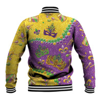 Mardi Gras Is In Our Soul Baseball Jacket Glitter Style