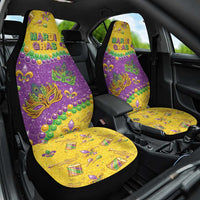 Mardi Gras Is In Our Soul Car Seat Cover Glitter Style