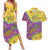 Mardi Gras Is In Our Soul Couples Matching Summer Maxi Dress and Hawaiian Shirt Glitter Style