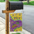 Mardi Gras Is In Our Soul Garden Flag Glitter Style
