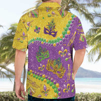 Mardi Gras Is In Our Soul Hawaiian Shirt Glitter Style