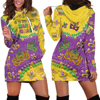 Mardi Gras Is In Our Soul Hoodie Dress Glitter Style