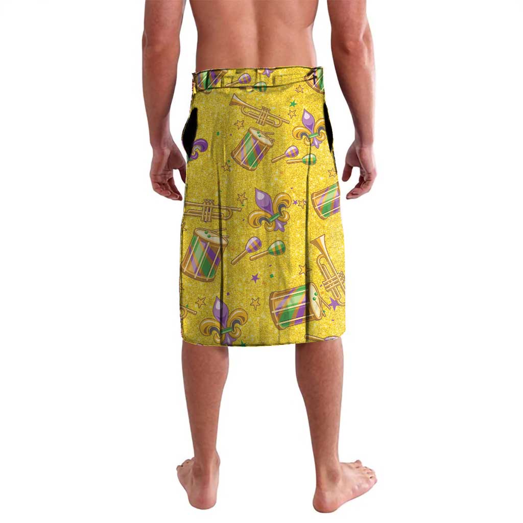 Mardi Gras Is In Our Soul Lavalava Glitter Style